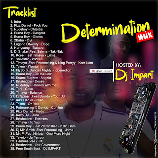 Mixtape: DJ Impact- Determination Mix Determination%2BTracklist 1