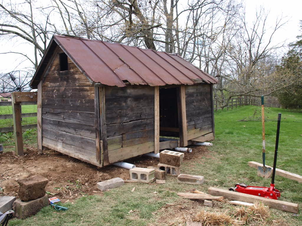 Ohio Thoughts Restoration of Original Chicken Coop