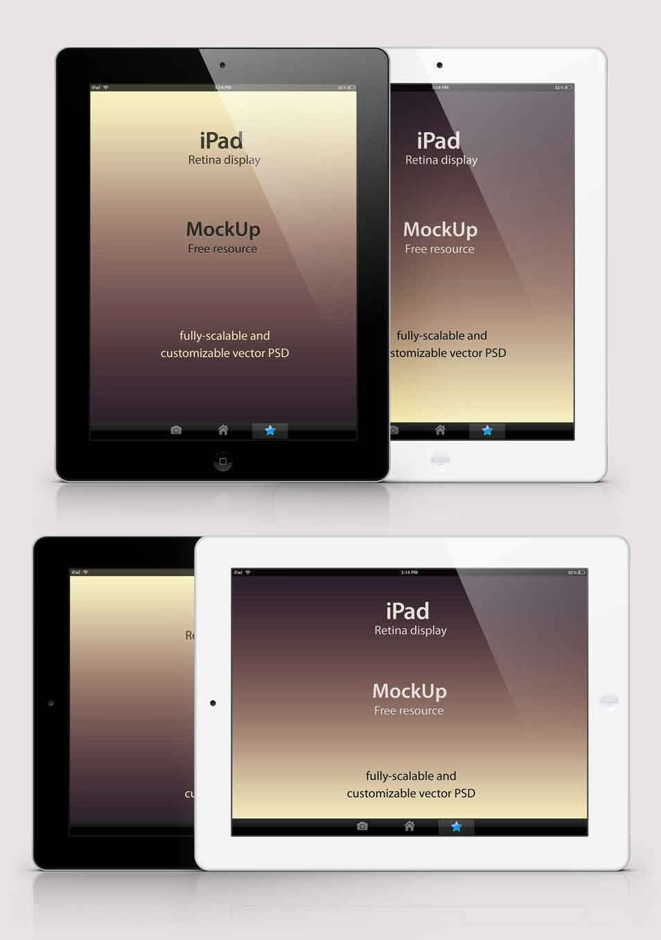 Download 79 Best Free Realistic Apple IPad Mockup PSD Files ... PSD Mockup Templates