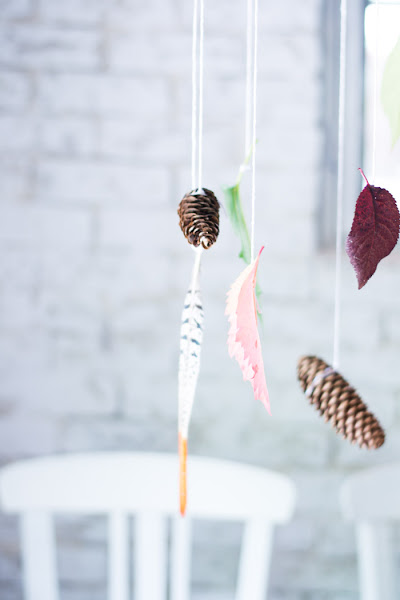 Móvil decorativo otoño