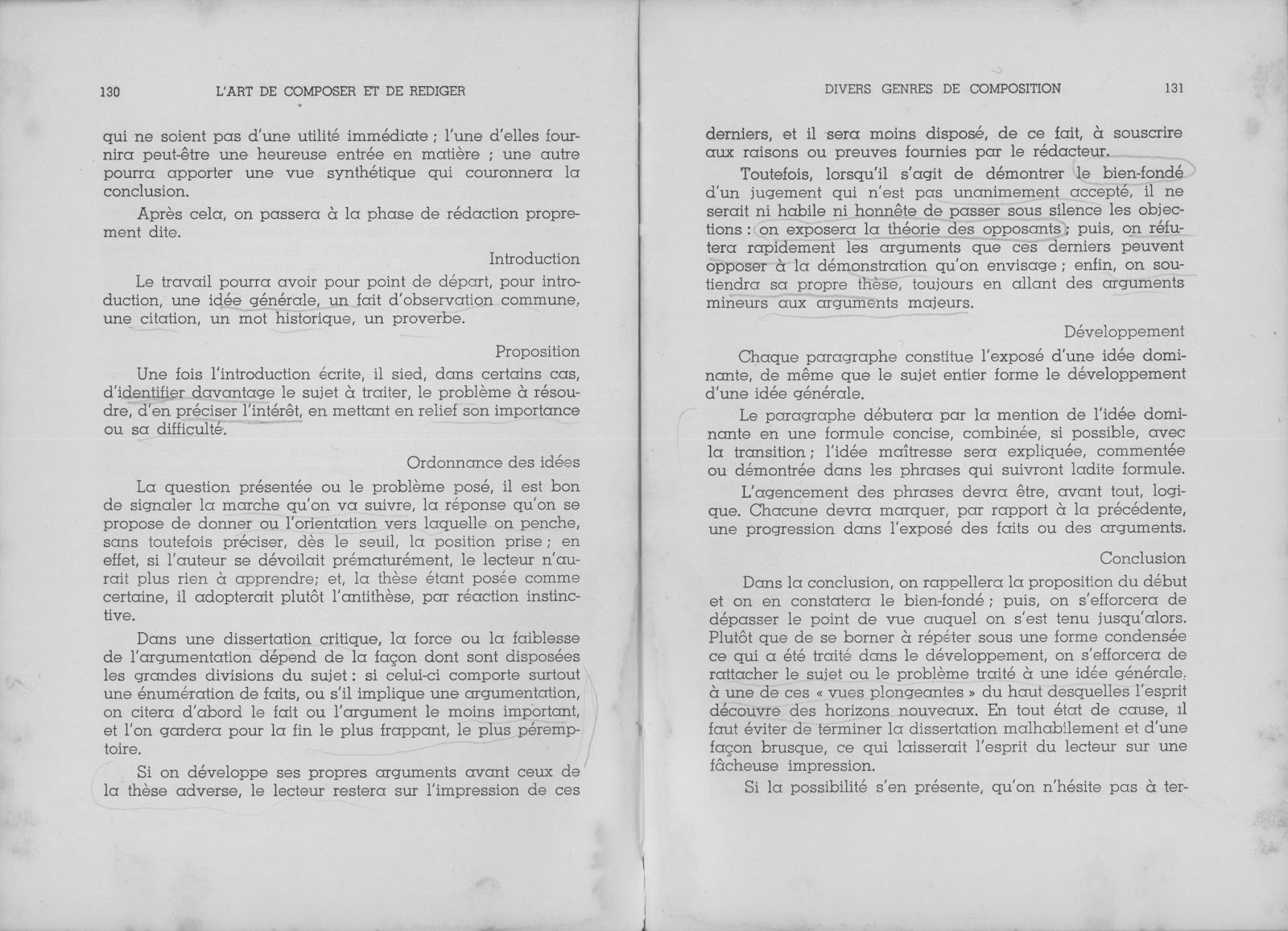 manuels anciens  brun  doppagne  chevalier  l u0026 39 art de composer et de r u00e9diger  1957