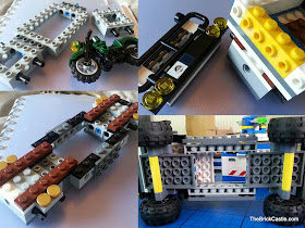Jurassic World LEGO mobile vet unit chassis