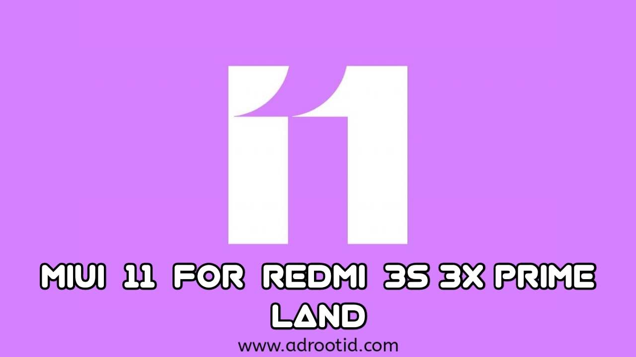 [UPDATE] Download Rom MIUI 11 Redmi 3S/3X/Prime (Land ...