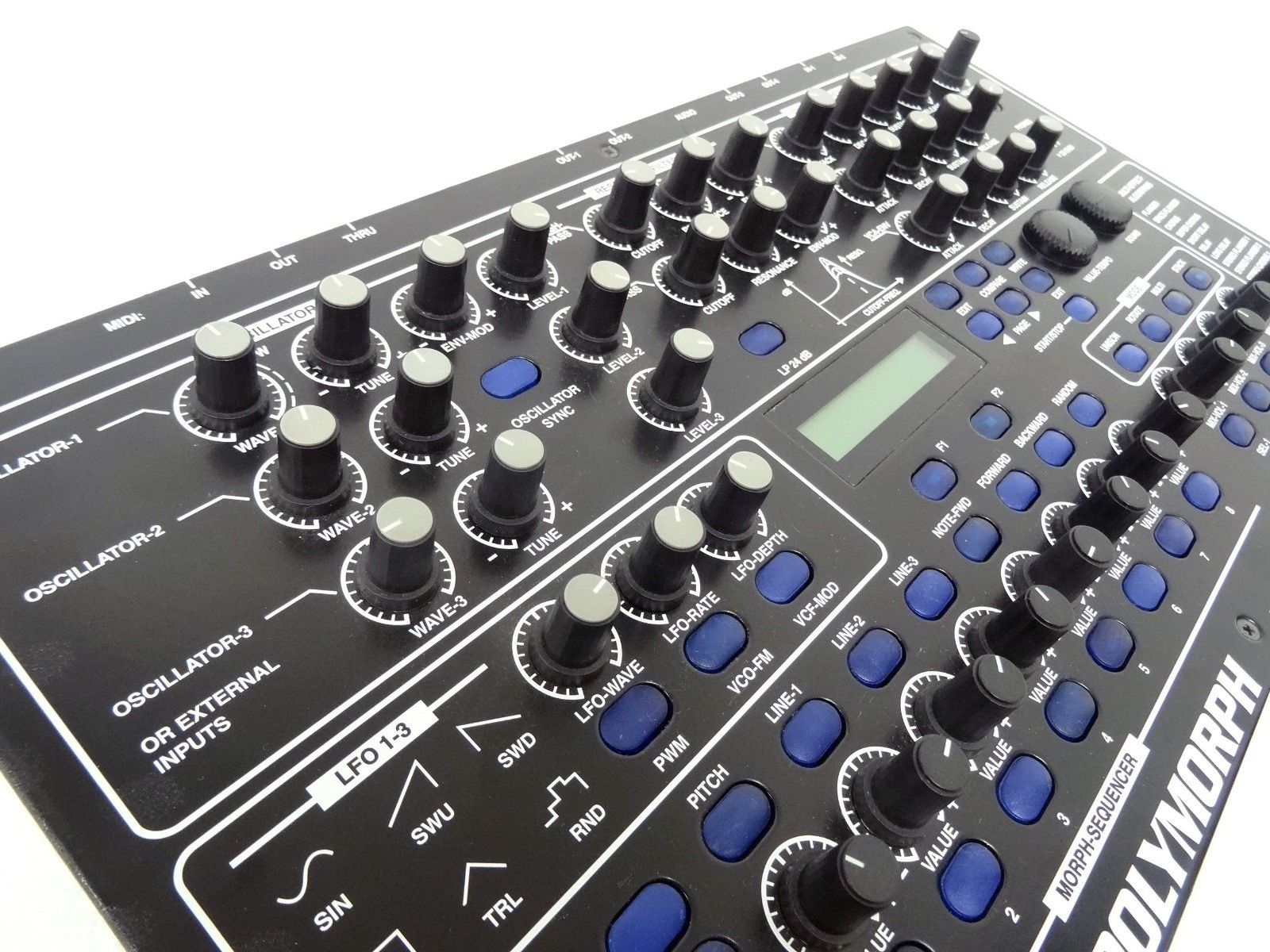 MATRIXSYNTH: Alternate Panel Design Quasimidi PolyMorph SN 58981