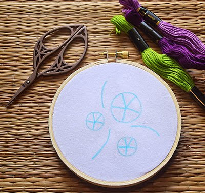 Hướng dẫn thêu hoa hồng - Hình 1