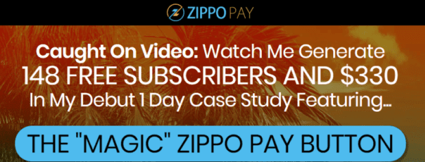 THE "MAGIC" ZIPPO PAY BUTTON - Patent Pending Biz Opp