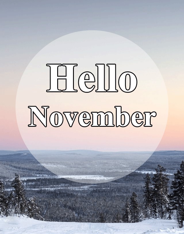 Trọn Bộ Hình Ảnh Chào Tháng 11 Đẹp Nhất, Hello November 2020