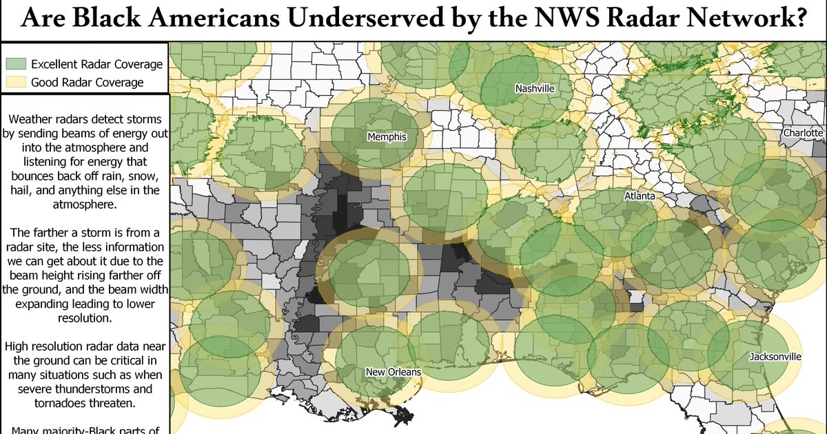 The Rural Blog Gaps in weather radar coverage leave Delta and Black Belt more vulnerable, but