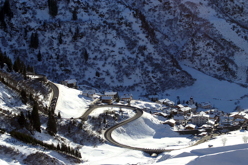 St anton Австрия горнолыжный курорт