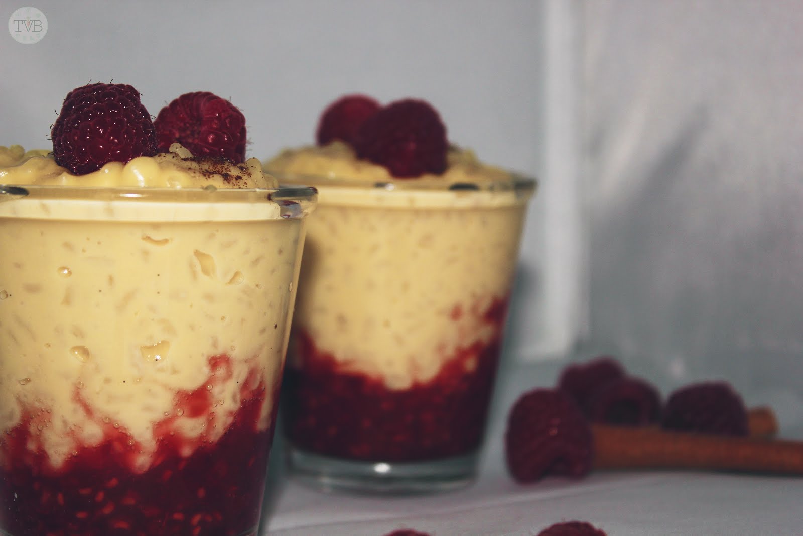 Vanille - Himbeer Milchreis #vegan - Tschaakii&amp;#39;s Veggie Blog