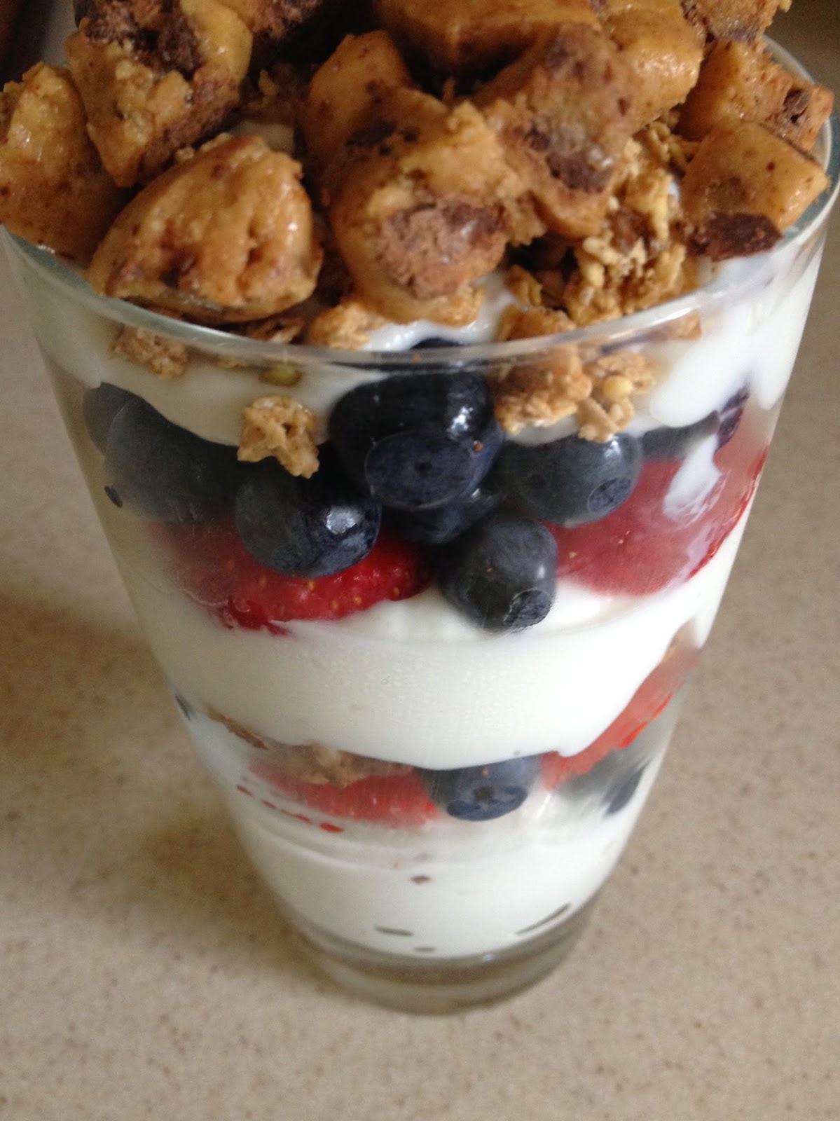 The Simple Life Healthy Cookie Dough Parfait