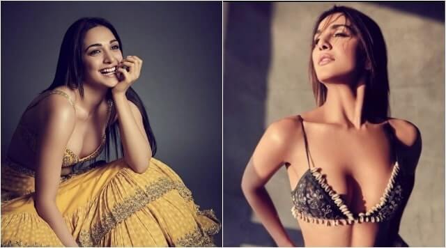 Kiara Advani And Vaani Kapoor In Sultry Outfits By Arpita Mehta For Regal  Photoshoot.