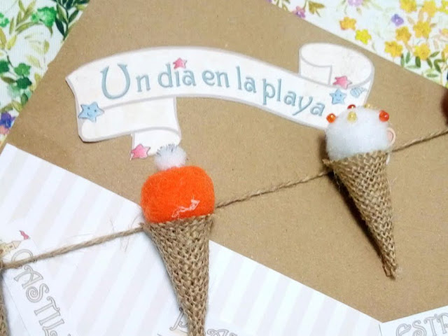 envoltorio con helados