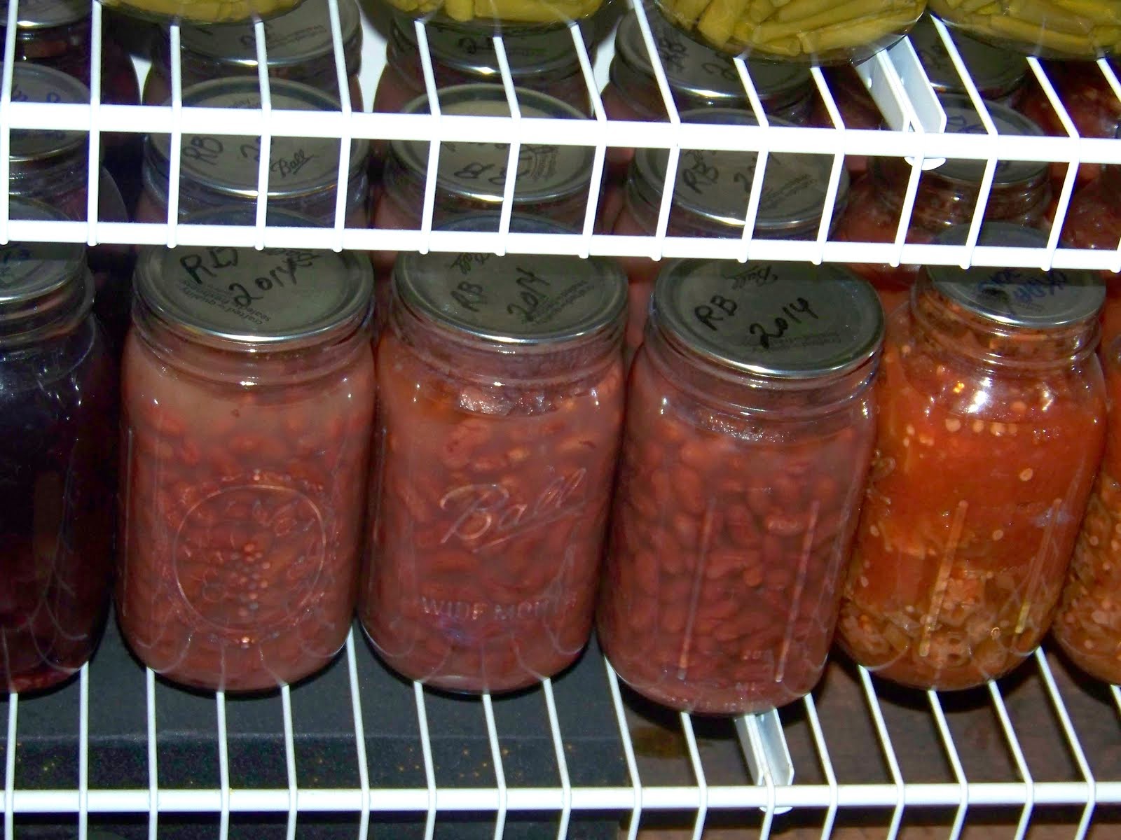 Hickery Holler Farm Canning Red Beans
