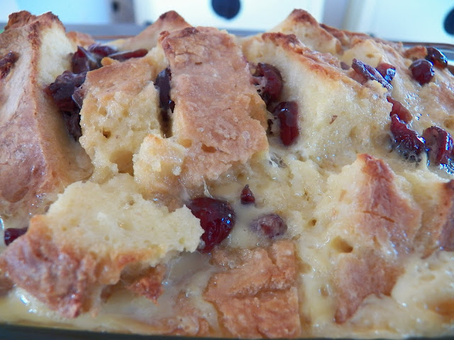 Bread Pudding made from Leftover Soda Bread