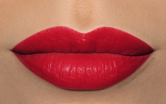 NARS Lipstick Matte Swatches Inappropriate Red