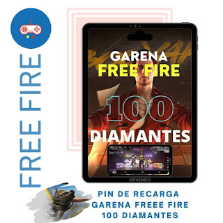 Img_Tarjeta Regalo Free Fire Pin Virtual Garena recarga de Diamantes