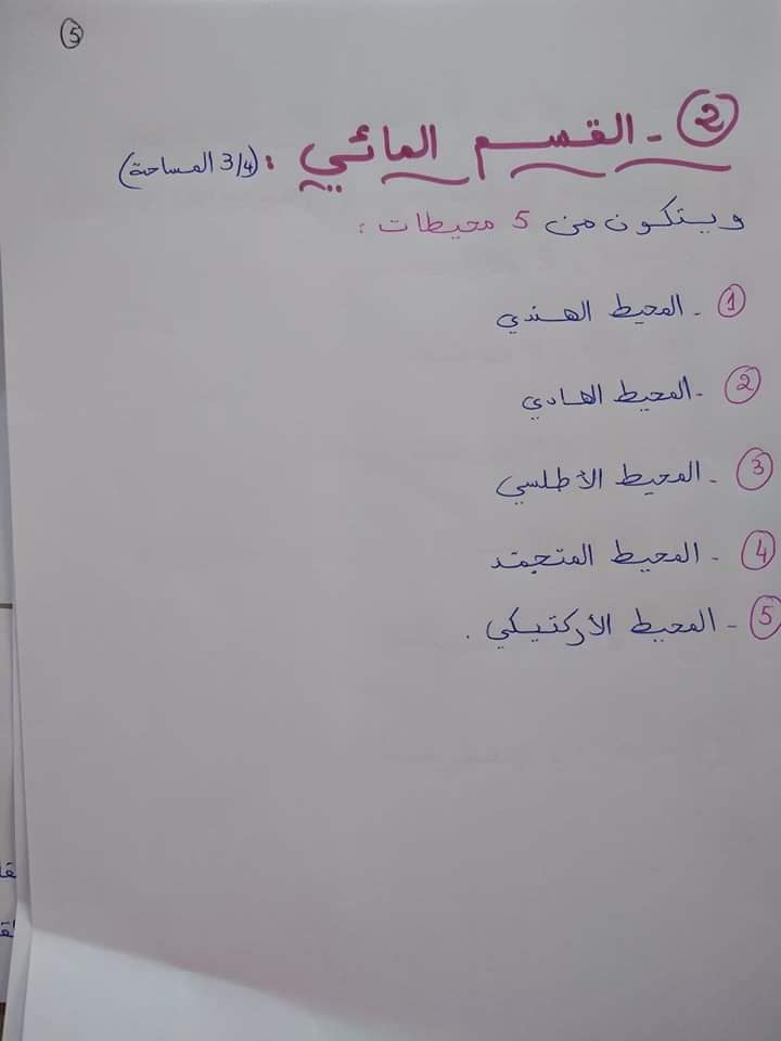 اقوال في المعلم ملخص التاريخ والجغرافيا والتربية الإسلامية سنة خامسة ثلاثي1 - موارد المعلم