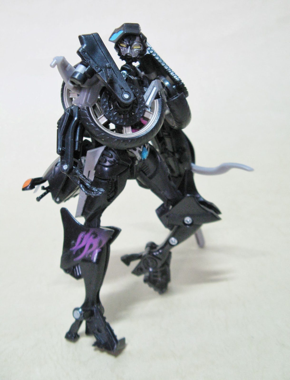 TransformersThe Movie Deluxe class BLACK ARCEE變形金剛大電影豪華級黑色雅茜