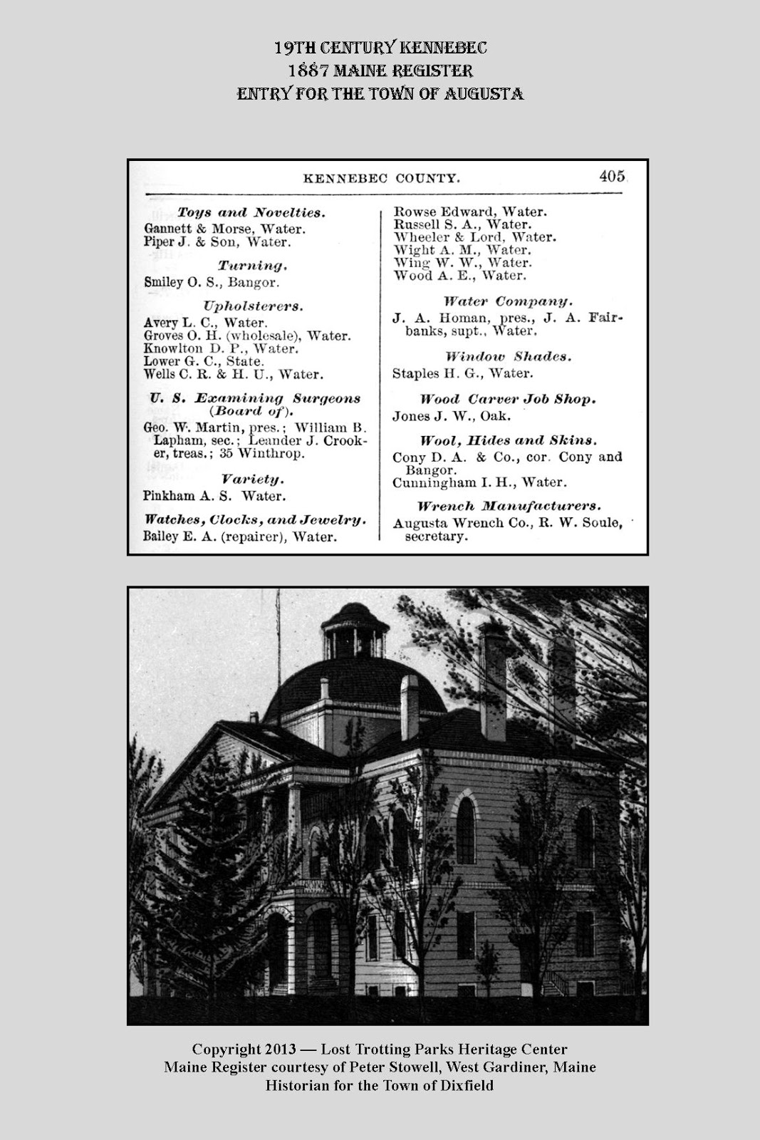 Imagine Century Kennebec County Its Communities Its