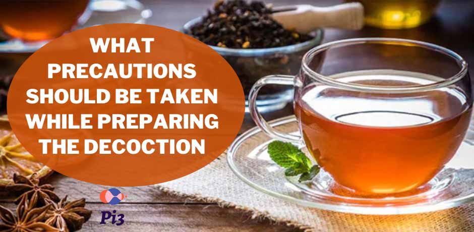 Preparing the decoction