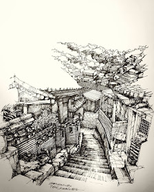 06-Park-Kwang-Hee-Architectural-Sketches-Interior-Exterior-Old-and-New-www-designstack-co
