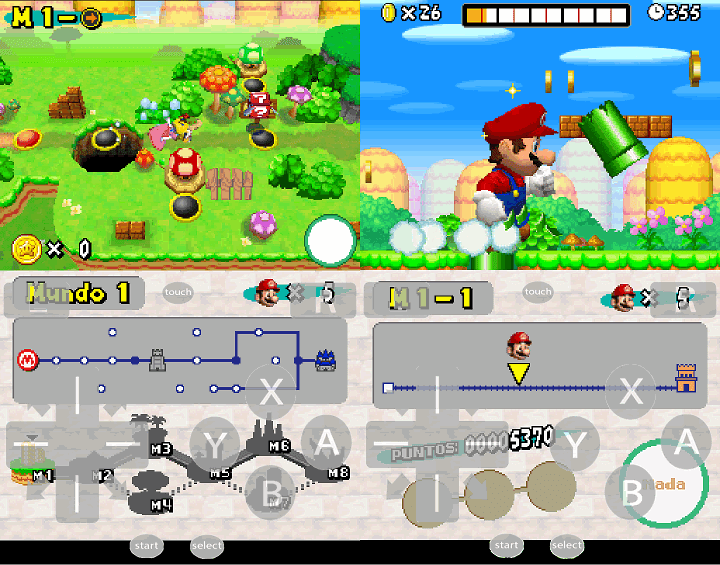 Mundo4ndroid Colección Super Mario Bros para Android APK Full