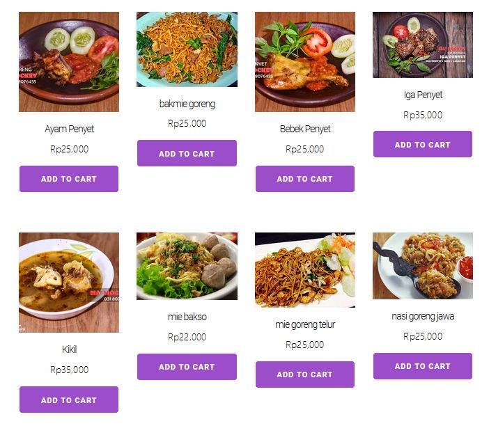 ONLINE SHOP RESTORAN CAFE RUMAH MAKAN