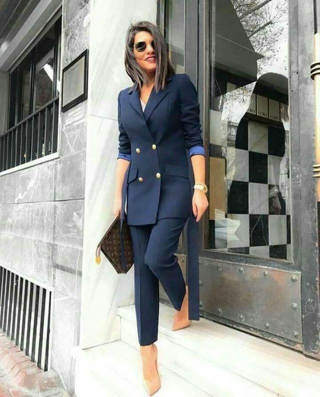 Boss Lady Outfit Idea For You:- AwesomeLifestyleFashion
