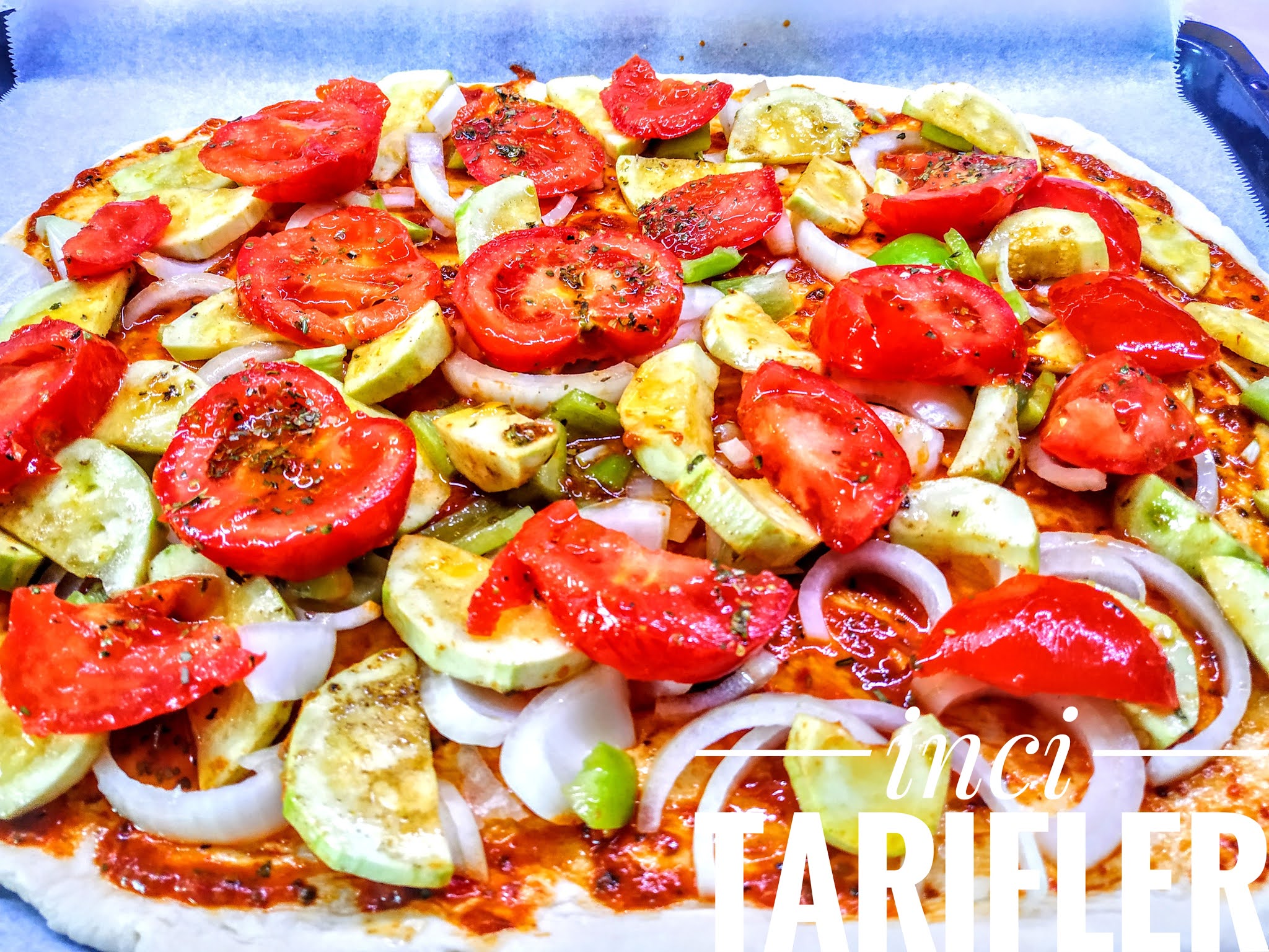 İnci Tarifler 🍕Ekşi Mayalı Ekmek Hamurundan Ton Balıklı Pizza ve