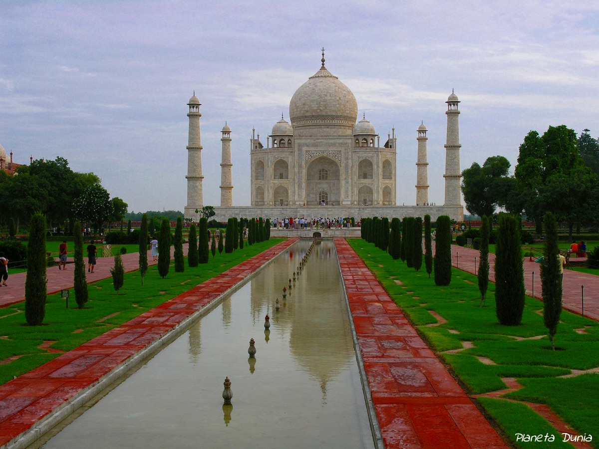 Dunia Taj Mahal el mausoleo más bonito del mundo (Agra, India)