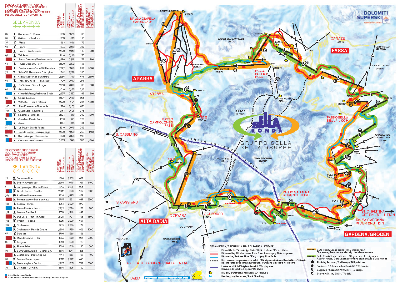 Sella Ronda Ski Map.pdf Ski Trip to Cortina - 義大利白雲石山脈(Dolomiti)的粉雪之旅 | Alan's Life and Travel