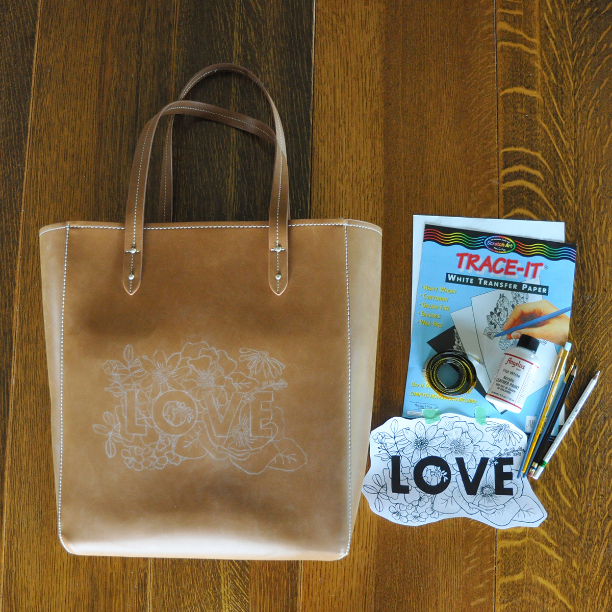 Lorrie Everitt Studio how to paint on leather & faux leather clothing