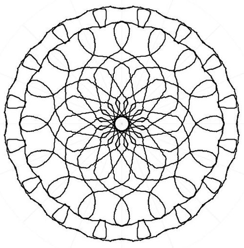 Mandala para imprimir 31