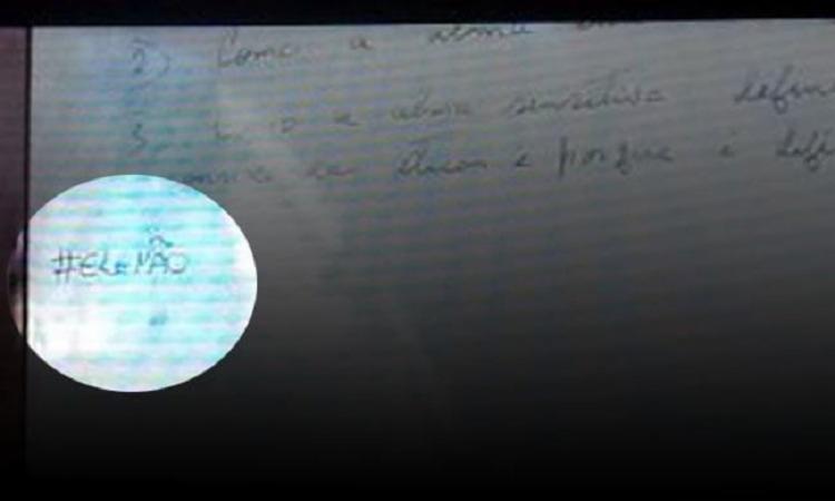 Seção é suspensa e mesários são substituídos após PF descobrir mensagens 'EleNão'