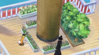 ワンピースアニメ | 麦わらの一味 海賊船 サウザンドサニー号 ロビンの花壇 | THOUSAND SUNNY Robin's flower garden