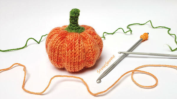 Tunisian crochet Pumpkin