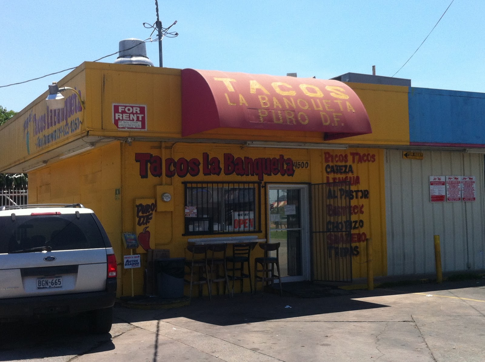 The Barbecue Fiend Tacos la Banqueta (Dallas, TX) CLOSED