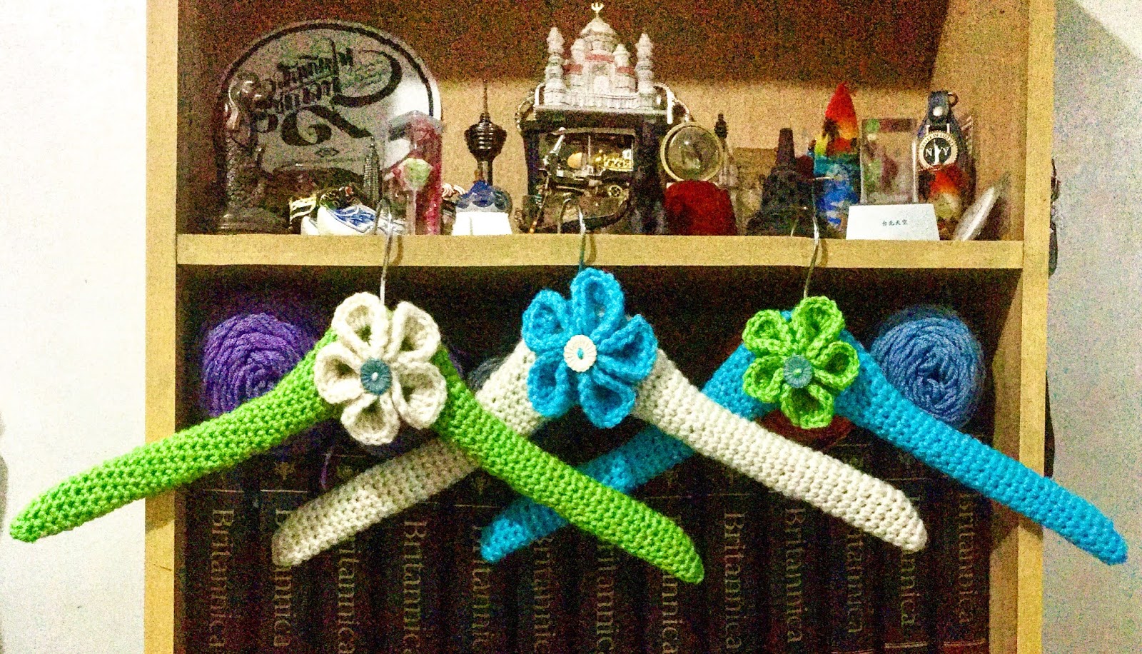 Crocheted Clothes Hanger Cover