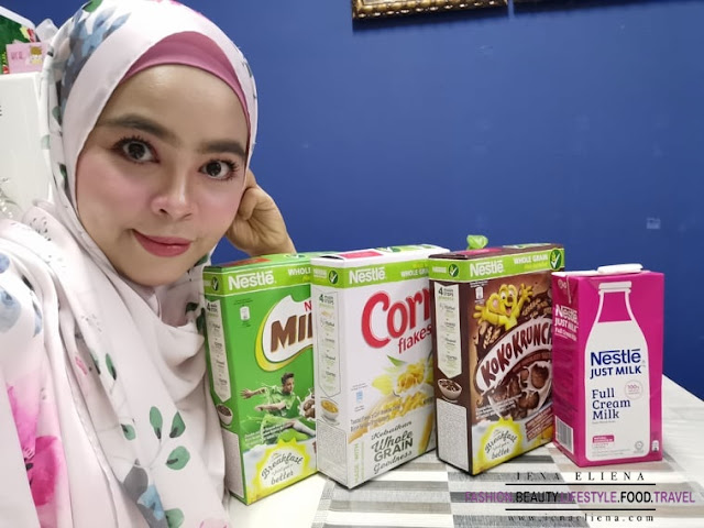 Sarapan Sihat Nestle Cereals | Pelbagai nutrisi, mineral penting dan vitamin