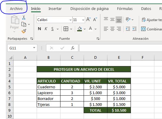 ¿Cómo Proteger una Hoja de Excel para que no lo modifiquen?