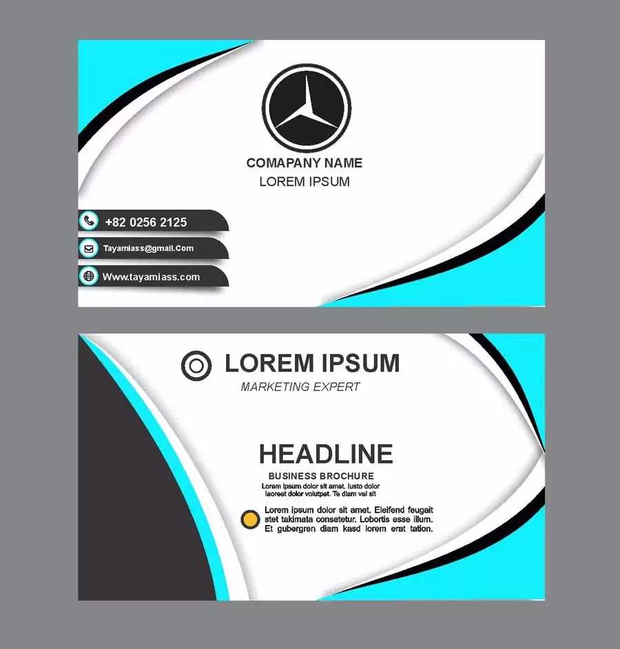 Business Cards Templates CorelDraw file Free Download Cdr Vector