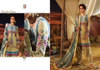 Shraddha Designer Sana Safinaz Lawn pakistani Suits Mahey collection