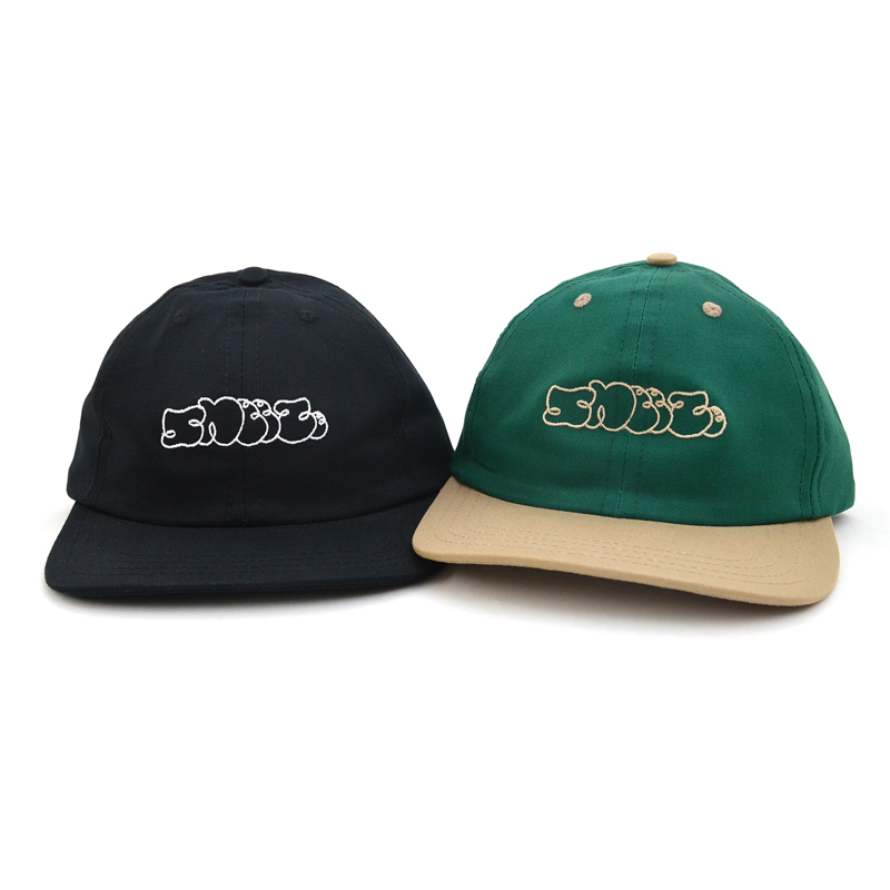 LQQK STUDIO SNEEZE LOGO HAT BLACK CAP