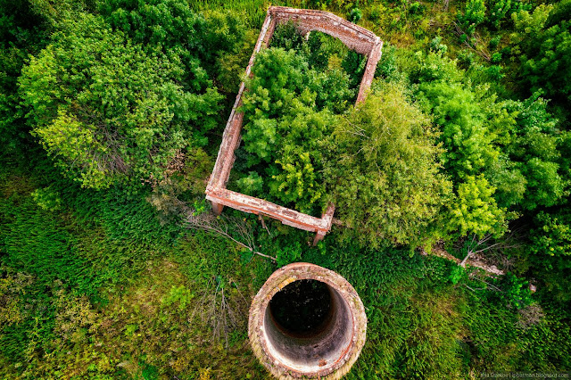 Сочинение про усадьбу рукавишниковых Силосная башня сверху