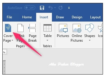 Cara Buat Muka Surat di Word