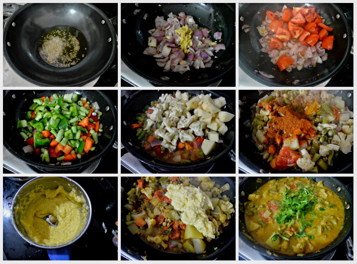 mixed veg sabzi