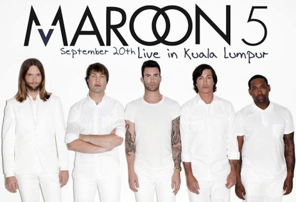 maroon 5 malaysia tour