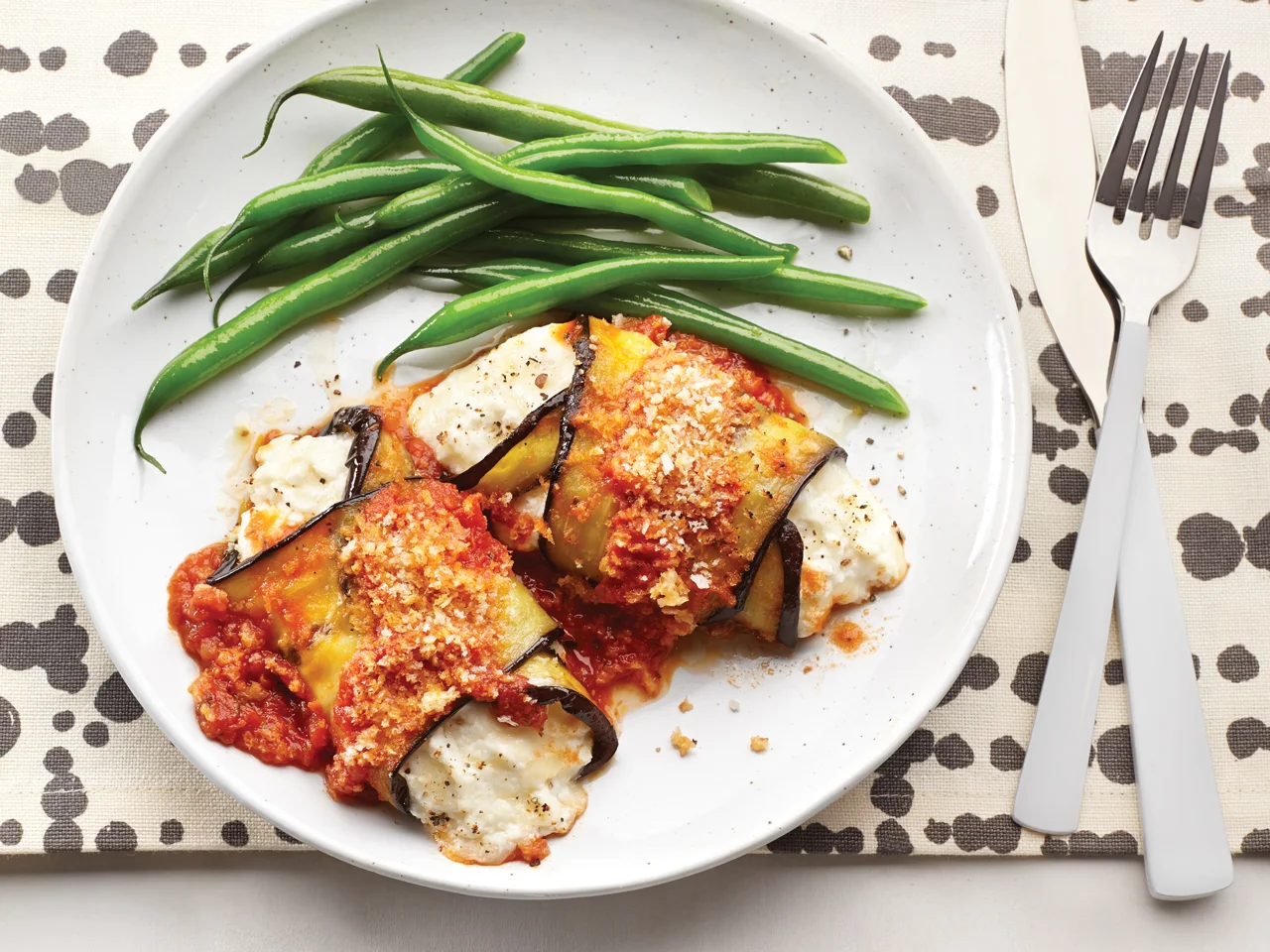 لفائف الباذنجان