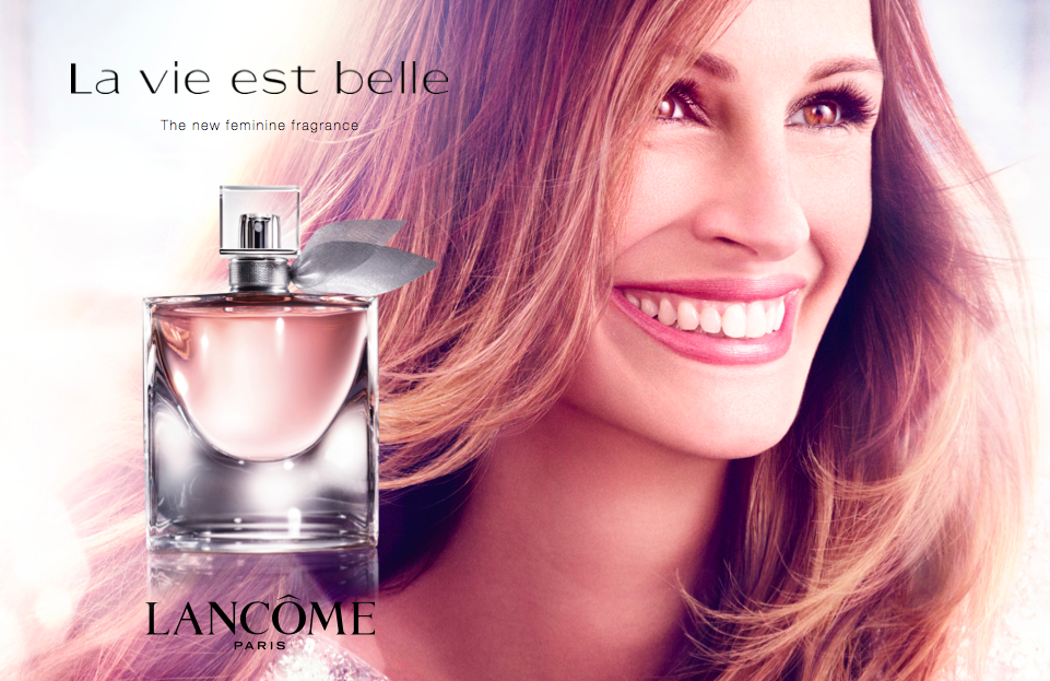 Julia Roberts for Lancôme Stylish Starlets Julia Roberts for Lancôme Stylish Starlets